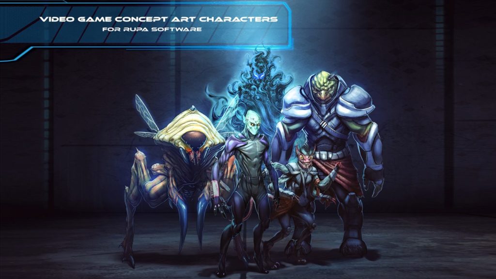Learn more about video game concept art characters Wow-How